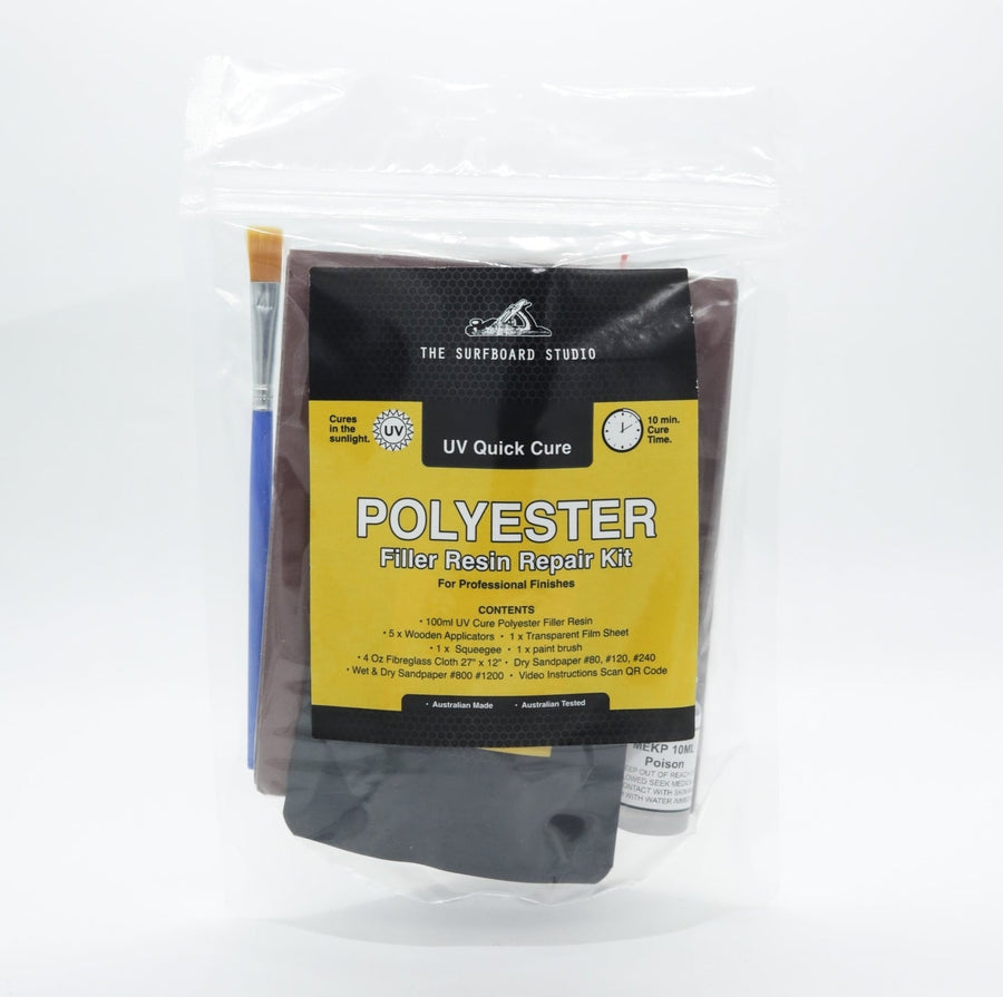 The Surfboard Studio - UV Quick Cure Polyester Filler Resin Repair Kit
