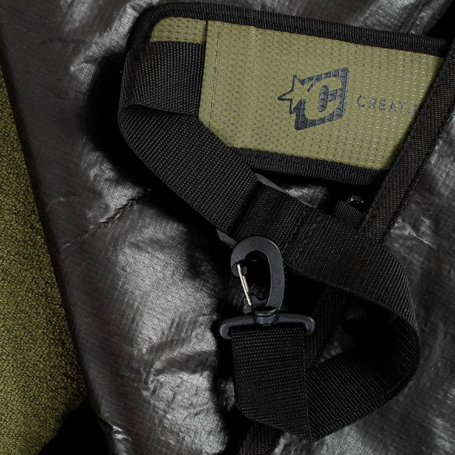 Boardbags - Creatures of Leisure - Creatures Of Leisure Fish Double DT2.0 Boardcover Military Black - Melbourne Surfboard Shop - Shipping Australia Wide | Victoria, New South Wales, Queensland, Tasmania, Western Australia, South Australia, Northern Territory.
