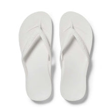 Archies Arch Support Thongs in White