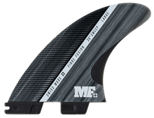 FCS II MF Glass Fibre Fusion Smoke/White Medium Tri Fin Set