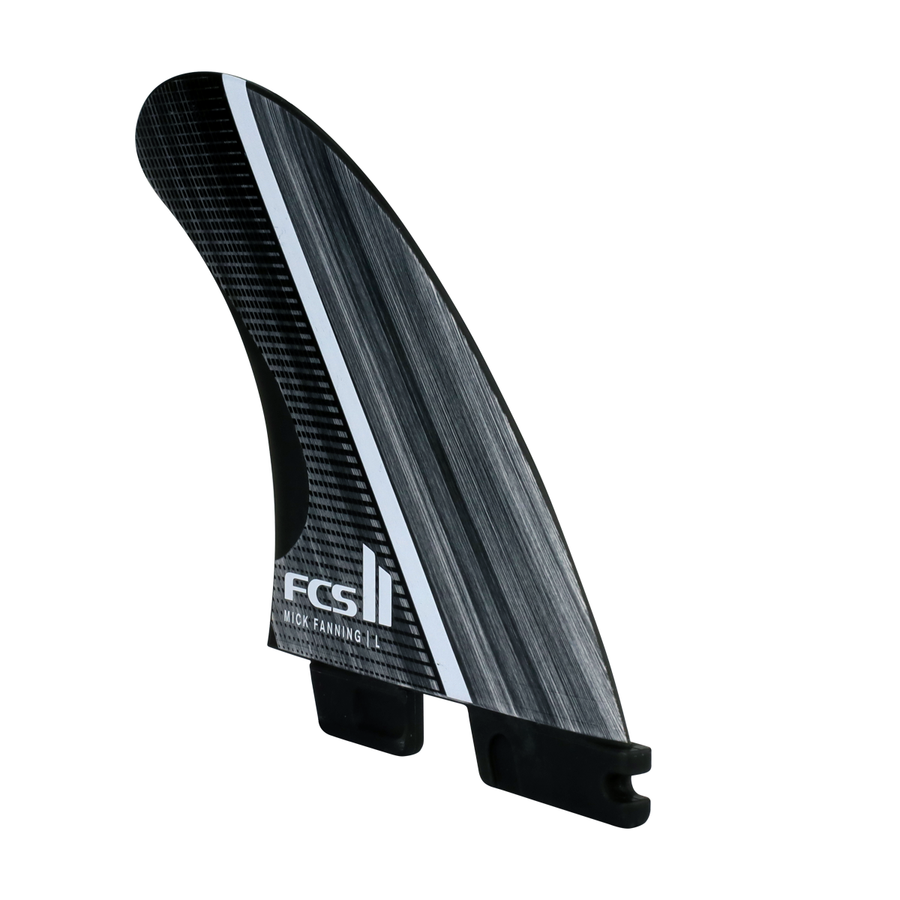 FCS II MF Glass Fibre Fusion Smoke/White Medium Tri Fin Set