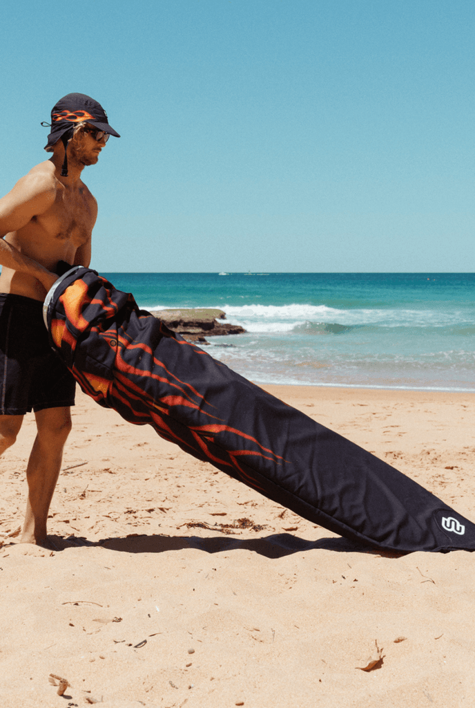 Flames - Shortboard Surfboard Cover - BOARDSOX® Australia