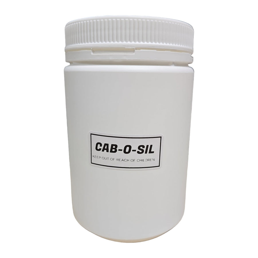 CAB-O-SIL surfboard repair powder container from Melbourne surf shop