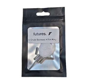 Futures Fin Key & 5 x Grub Screws (Pack)