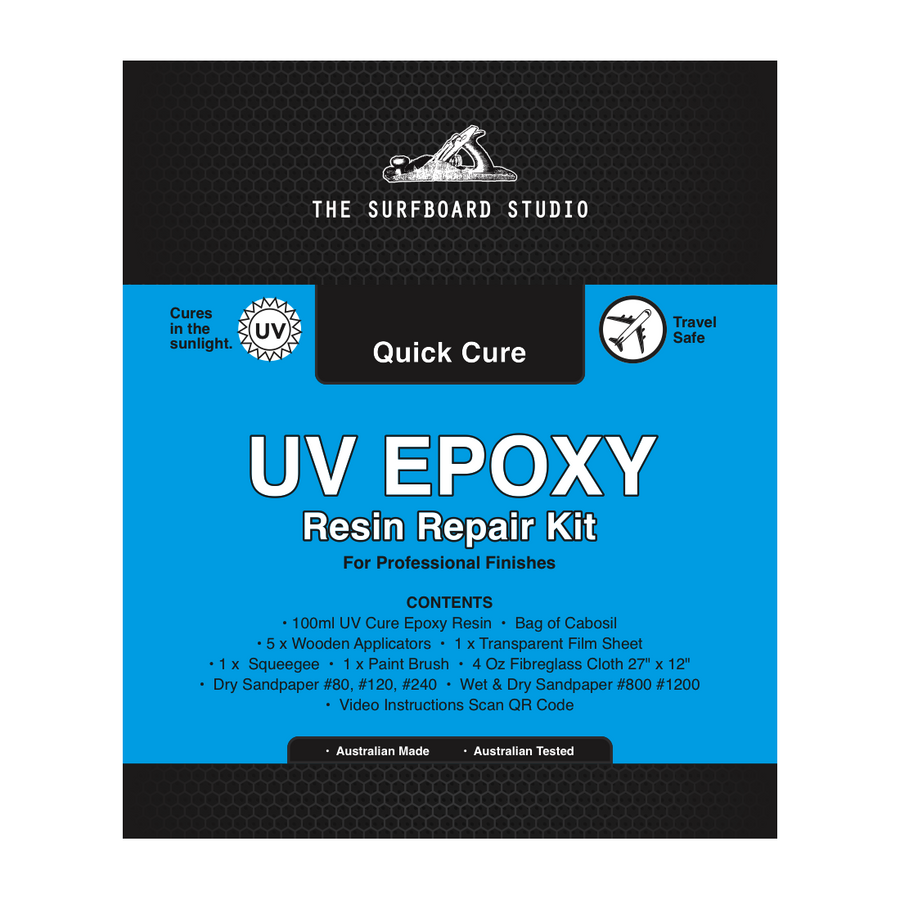 The Surfboard Studio - Quick Cure UV Epoxy Resin Repair Kit