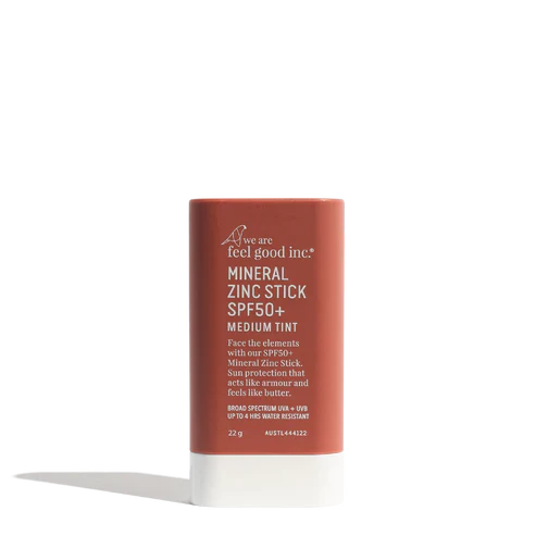 We Are Feel Good Inc. Mineral Zinc Stick SPF50+ Medium Tint 22g