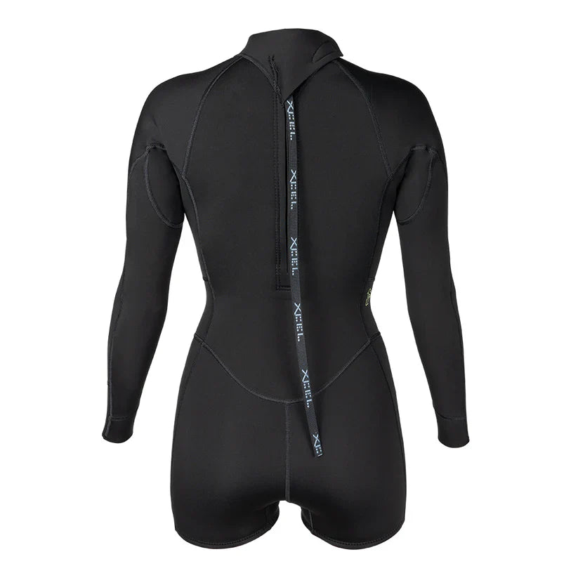 Xcel Womens Axis Back Zip Long Sleeve Springsuit