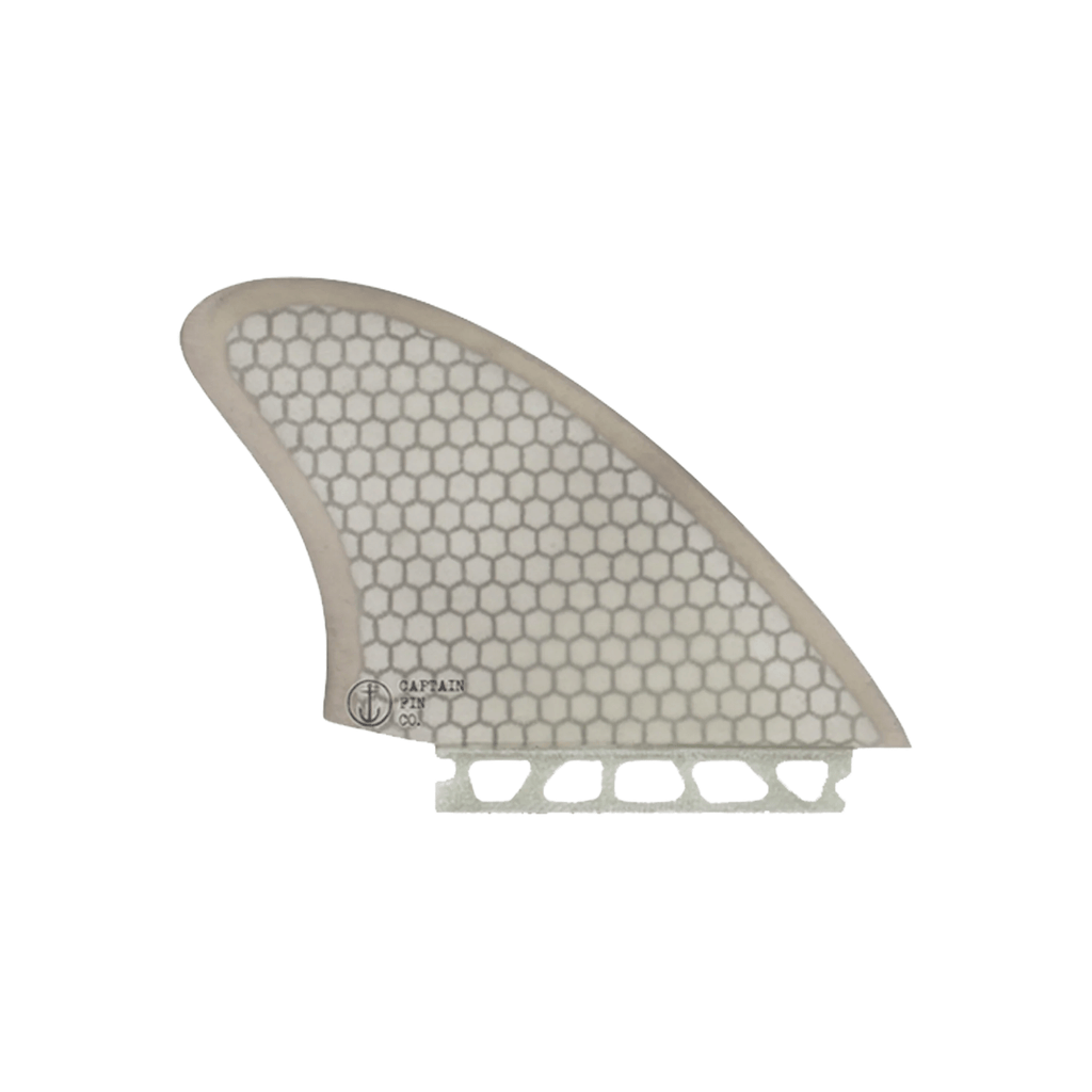 Captain Fin Co. Christenson Keel Single Tab Smoke Honeycomb Surfboard Fins Captain Fin Co. 