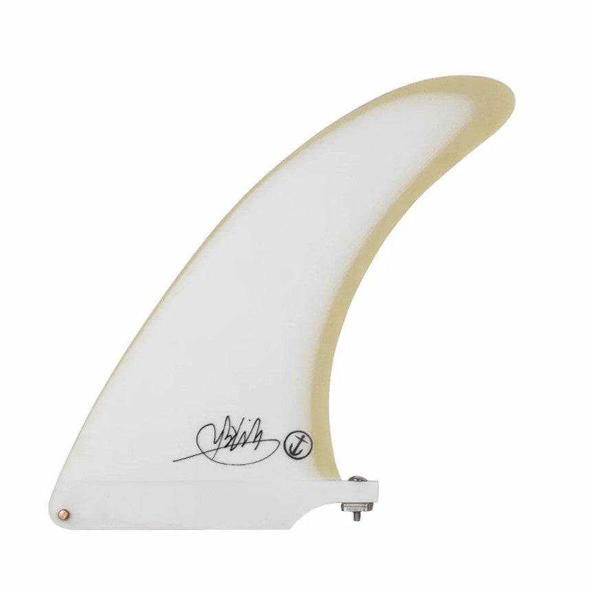 Captain Fin Co. Mikey February Bonzer 7.5" White Surfboard Fins Captain Fin Co. 