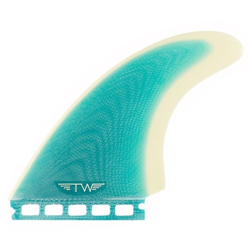 Surfboard Fins - Captain Fin Co. - Captain Fin Co. Tyler Warren Twin Especial Single Tab Turquoise - Melbourne Surfboard Shop - Shipping Australia Wide | Victoria, New South Wales, Queensland, Tasmania, Western Australia, South Australia, Northern Territory.