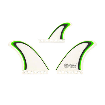 Wild Things Chippa Burn Out Twin + 1 White Green ST