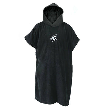 Creatures of Leisure Icon Poncho Towel : Black