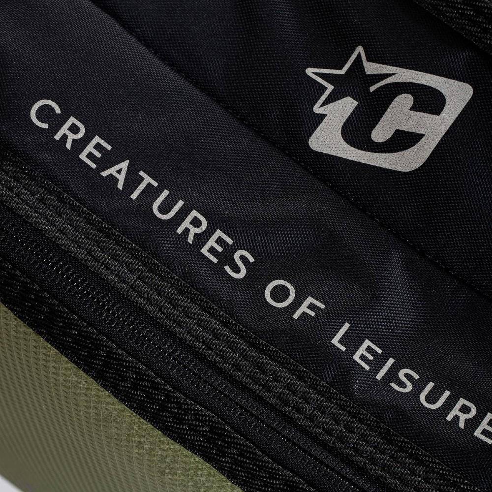 Boardbags - Creatures of Leisure - Creatures Of Leisure Fish Day Use DT2.0 Boardcover Military Black - Melbourne Surfboard Shop - Shipping Australia Wide | Victoria, New South Wales, Queensland, Tasmania, Western Australia, South Australia, Northern Territory.