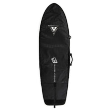 Boardbags - Creatures of Leisure - Creatures Of Leisure Fish Double DT2.0 Boardcover Black Silver - Melbourne Surfboard Shop - Shipping Australia Wide | Victoria, New South Wales, Queensland, Tasmania, Western Australia, South Australia, Northern Territory.