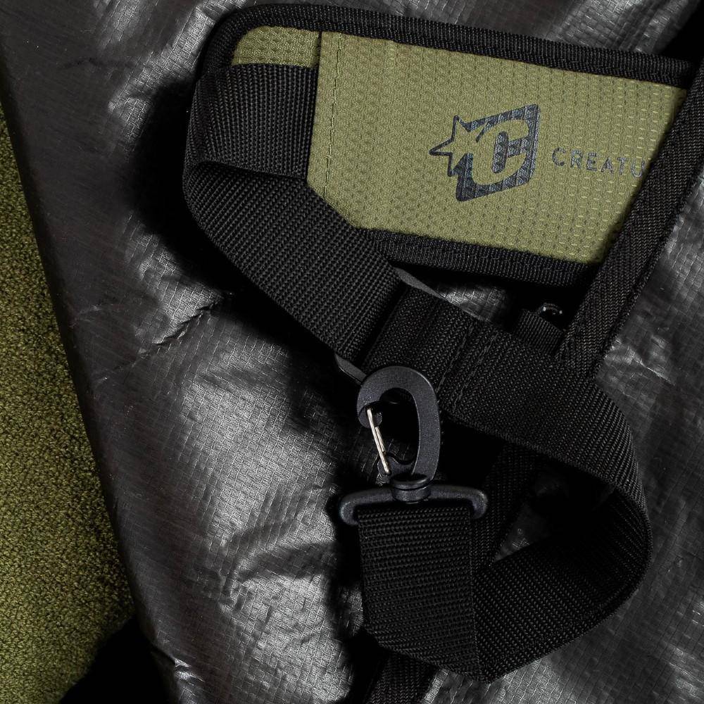 Boardbags - Creatures of Leisure - Creatures Of Leisure Fish Double DT2.0 Boardcover Military Black - Melbourne Surfboard Shop - Shipping Australia Wide | Victoria, New South Wales, Queensland, Tasmania, Western Australia, South Australia, Northern Territory.