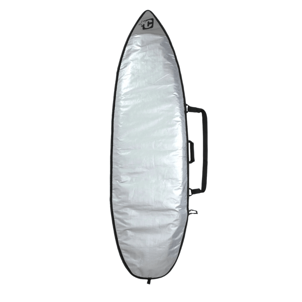 Creatures of Leisure Shortboard Icon Lite Silver Black Boardbags Creatures of Leisure 