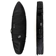 Boardbags - Creatures of Leisure - Creatures Of Leisure Shortboard Triple DT2.0 Black Silver - Melbourne Surfboard Shop - Shipping Australia Wide | Victoria, New South Wales, Queensland, Tasmania, Western Australia, South Australia, Northern Territory.