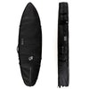 Boardbags - Creatures of Leisure - Creatures Of Leisure Shortboard Triple DT2.0 Black Silver - Melbourne Surfboard Shop - Shipping Australia Wide | Victoria, New South Wales, Queensland, Tasmania, Western Australia, South Australia, Northern Territory.