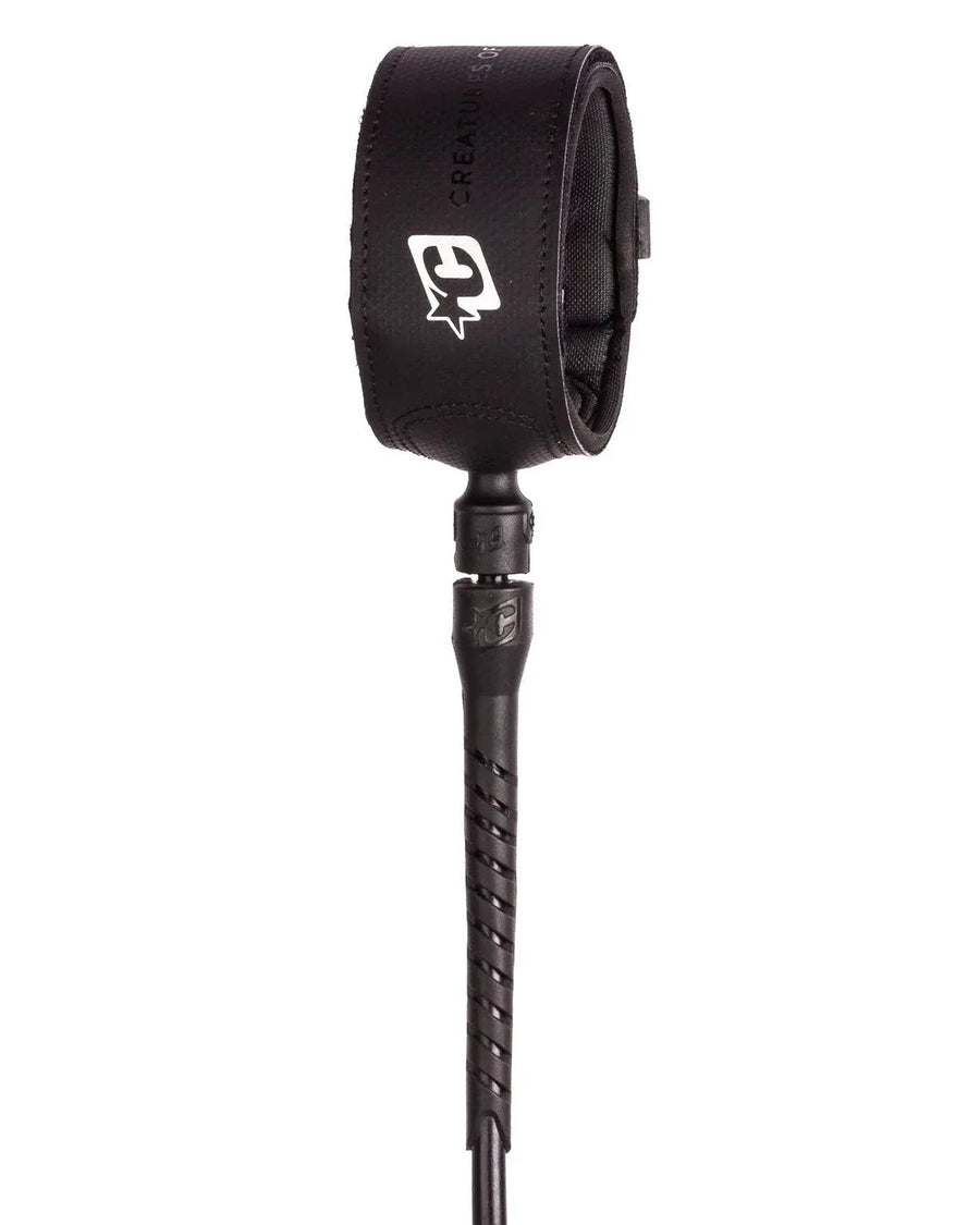 Creatures of Leisure Superlite Longboard 9' Ankle Surfboard Legropes Creatures of Leisure Black Silver 