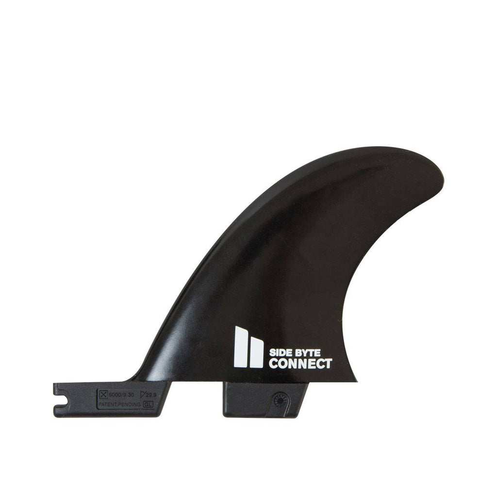 Surfboard Fins - FCS - FCS II Connect Black Small Quad Rear Side Byte Fins - Melbourne Surfboard Shop - Shipping Australia Wide | Victoria, New South Wales, Queensland, Tasmania, Western Australia, South Australia, Northern Territory.