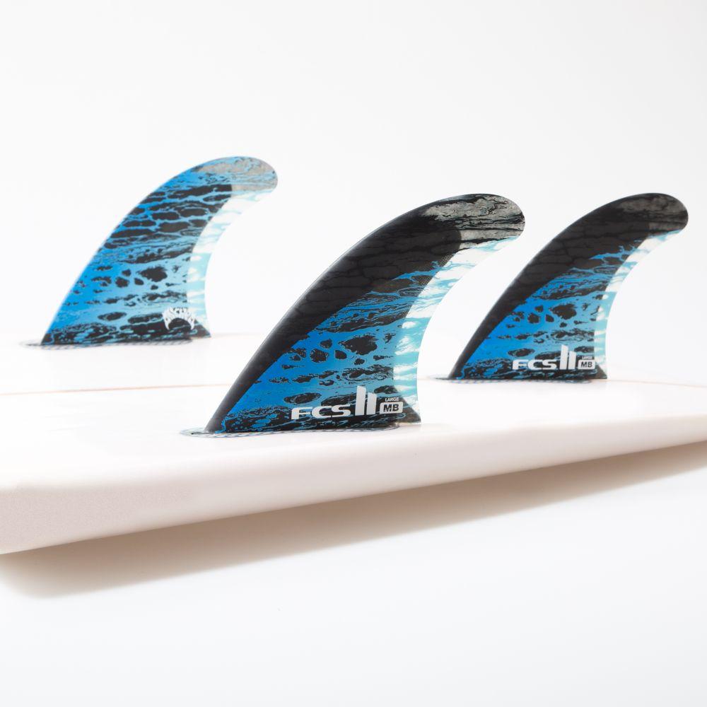 Surfboard Fins - FCS - FCS II MB PC Carbon Tri Fins - Melbourne Surfboard Shop - Shipping Australia Wide | Victoria, New South Wales, Queensland, Tasmania, Western Australia, South Australia, Northern Territory.