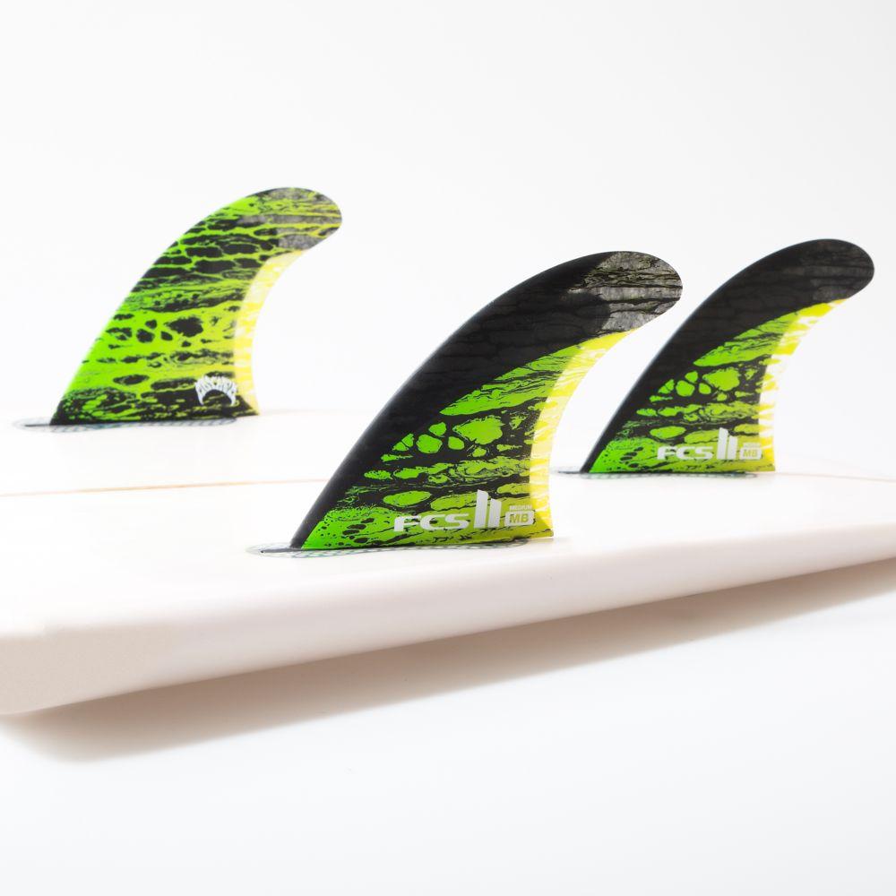 Surfboard Fins - FCS - FCS II MB PC Carbon Tri Fins - Melbourne Surfboard Shop - Shipping Australia Wide | Victoria, New South Wales, Queensland, Tasmania, Western Australia, South Australia, Northern Territory.