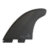 FCS II MF PC Twin+1 XL Fins Surfboard Fins FCS Black 