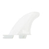 FCS II MF PC White Twin+1 XL Fins Surfboard Fins FCS 