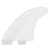 FCS II MF PC White Twin+1 XL Fins Surfboard Fins FCS 