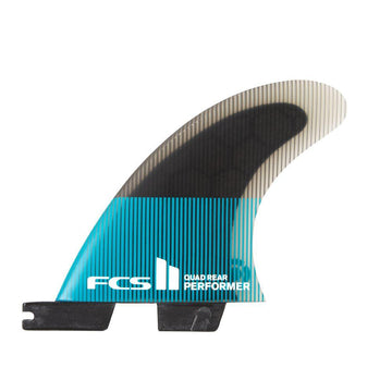 FCS II Performer PC Tranquil Blue Quad Fins