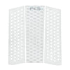 FCS T-3 Mid Eco Traction Pad Tailpads FCS White/Cool Grey 