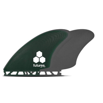 Futures AMK Glass Twin Keel FG Green/Grey Fin