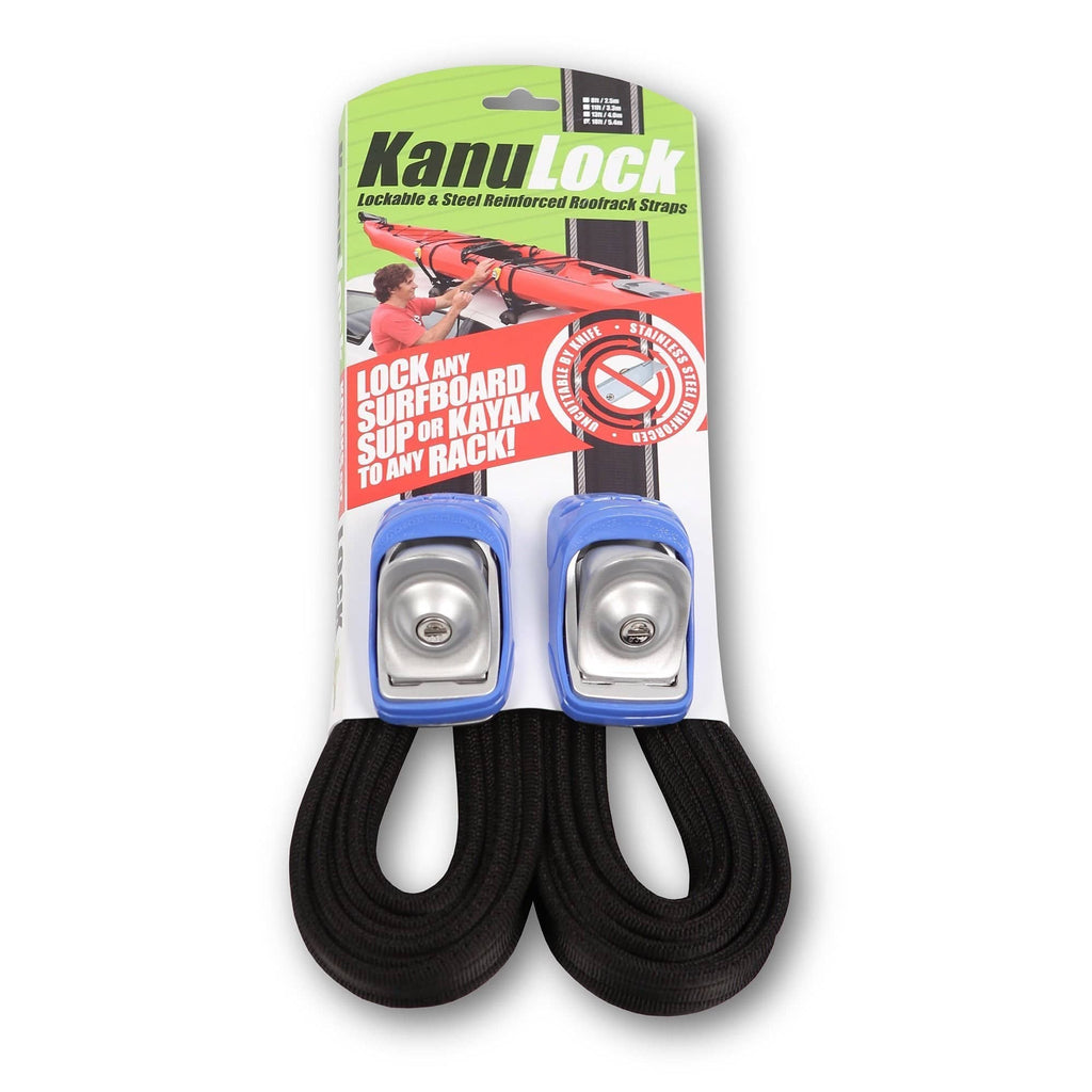 Vehicle Accessories - Kanulock - Kanulock Lockable Tiedown Set - Melbourne Surfboard Shop - Shipping Australia Wide | Victoria, New South Wales, Queensland, Tasmania, Western Australia, South Australia, Northern Territory.