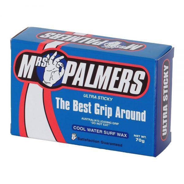 Surf Accessories - Mrs Palmers - Mrs Palmers 90g Cool Water Wax - Melbourne Surfboard Shop - Shipping Australia Wide | Victoria, New South Wales, Queensland, Tasmania, Western Australia, South Australia, Northern Territory.