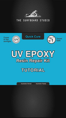The Surfboard Studio - Quick Cure UV Epoxy Resin Repair Kit