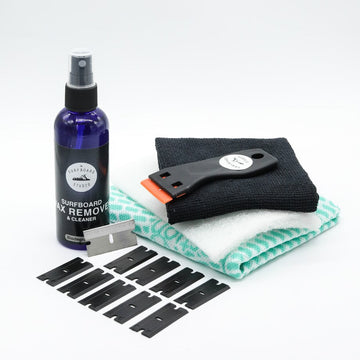The Surfboard Studio - Wax Remover Kit - Scraper and Cleaner (Biodegradable)