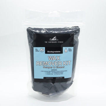 The Surfboard Studio - Wax Remover Kit - Scraper and Cleaner (Biodegradable)