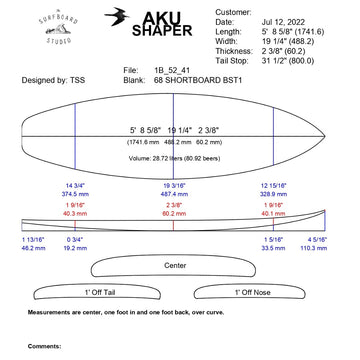 AkuShaper Everyday Shortboard Style 8
