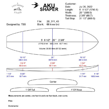 AkuShaper Modern Fish Style 4