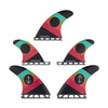 Captain Fin Co. CF Series 5-Fin Single Tab Black Surfboard Fins Captain Fin Co. 