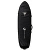 Boardbags - Creatures of Leisure - Creatures Of Leisure Fish Triple DT2.0 Black Silver - Melbourne Surfboard Shop - Shipping Australia Wide | Victoria, New South Wales, Queensland, Tasmania, Western Australia, South Australia, Northern Territory.