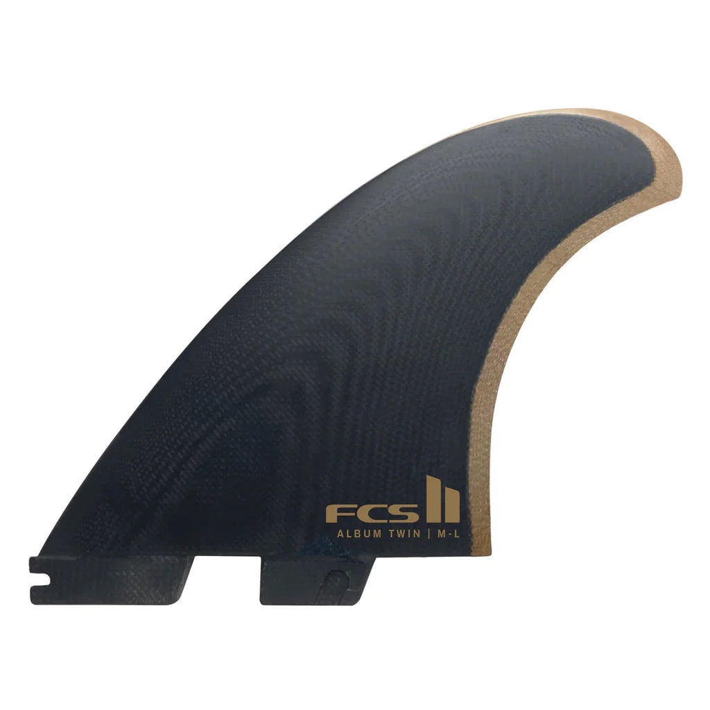 FCS II Album Twin + 1 Fin Set Surfboard Fins FCS 