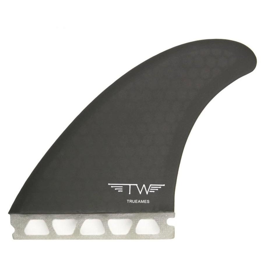 True Ames Tyler Warren Thruster Surfboard Fins True Ames Smoke 